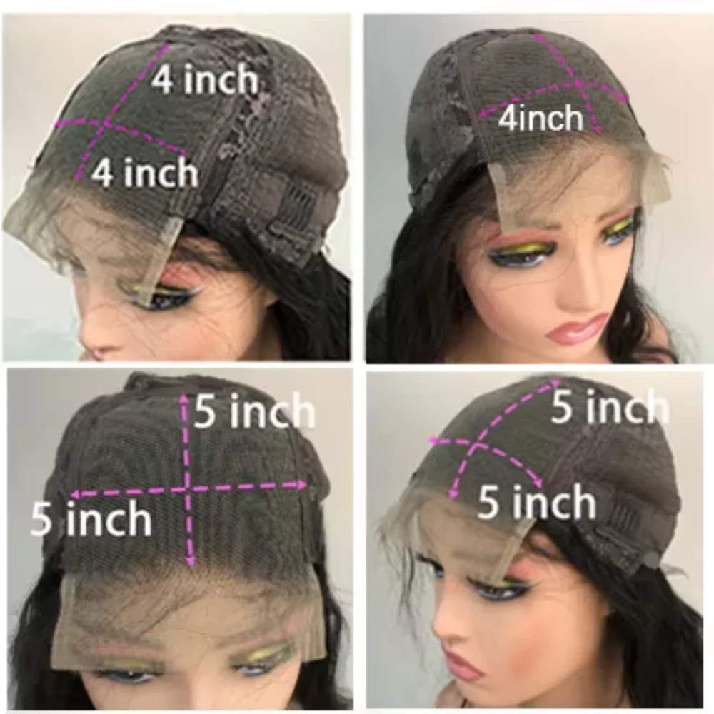 14 Zoll HD Transparent Spitze Knochen Gerade Bob Perücke 4x4 5x5 Spitze Frontal Perücke Vor Gezupft menschliches Haar Brasilianische Haar Perücke Für Frauen