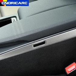 Rvs Auto Zowel Side Armsteun Doos Trim Strip Decoratie Voor Mercedes Benz C Klasse W204 2011-2013 Interieur accessoires