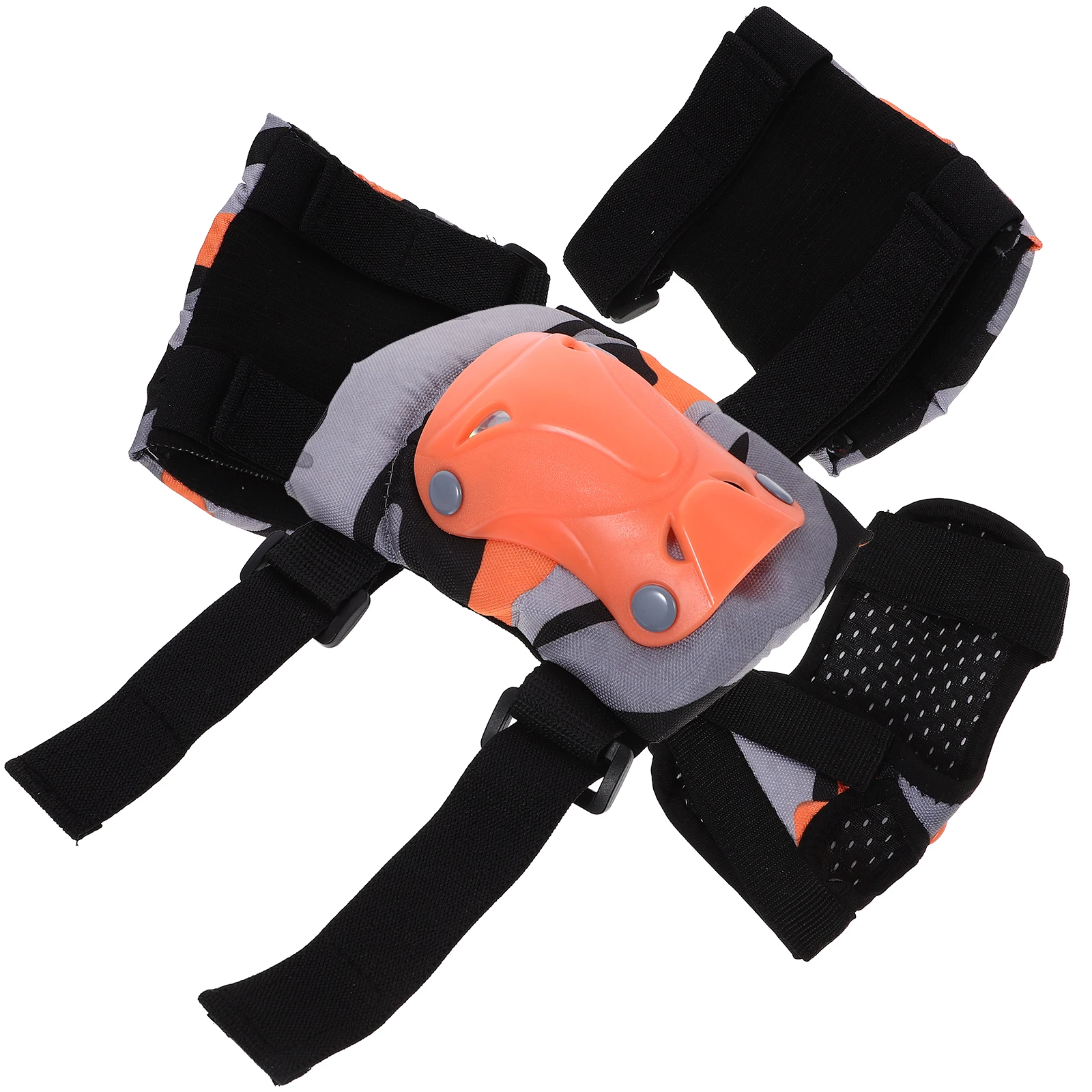 

Children Sports Protective Gear Set Cloth Material Knee Elbow Pads Kids Riding Skateboarding Cycling Safety Protector Pink