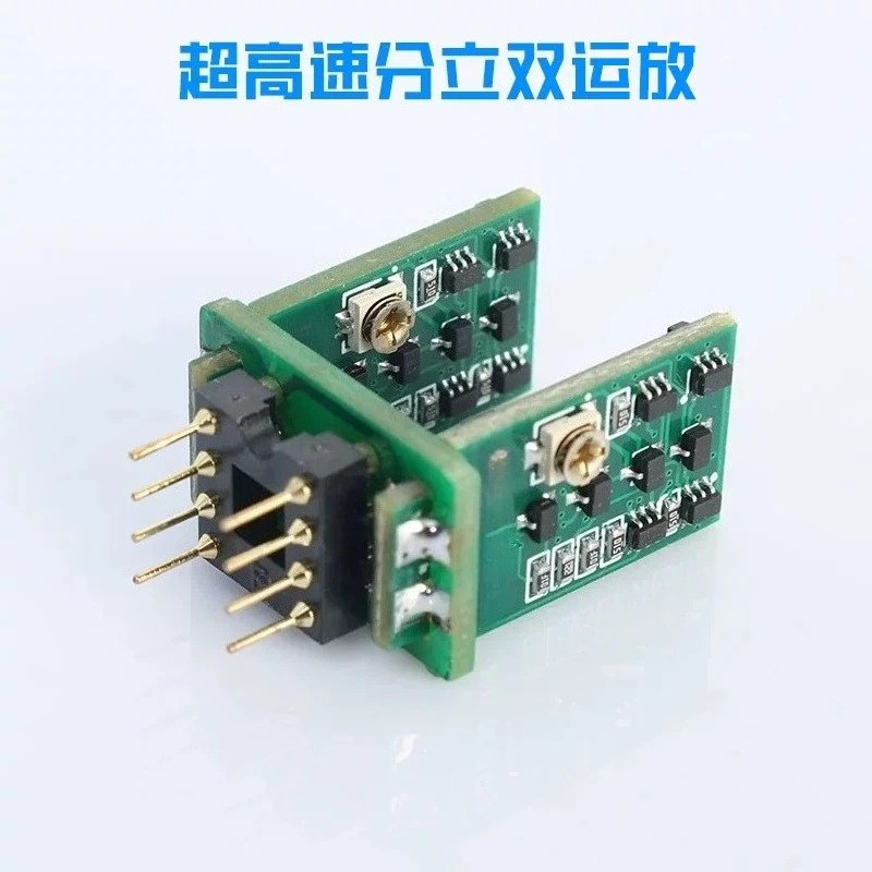Low Noise Discrete Dual Op-Amp Differential Symmetric Circuit Audio Replacement Board Compatible with OPA2604 LME49720