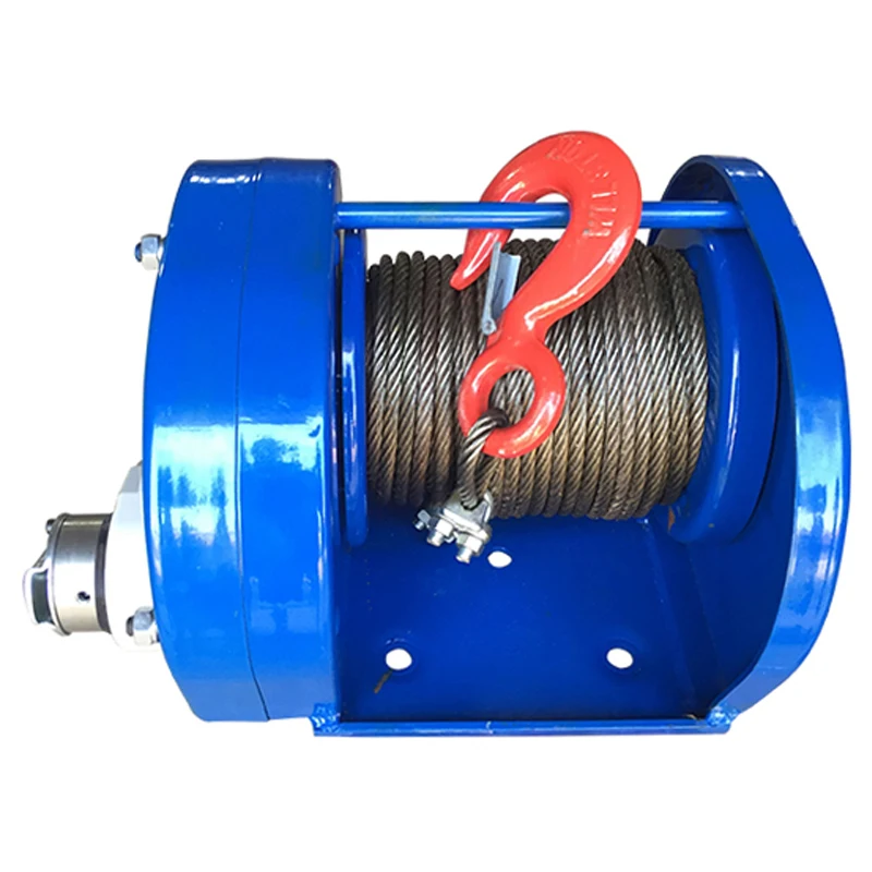 0.5T/1T Hand winch two-way self-locking heavy-duty winch manual small crane wire rope winch self-locking tractor