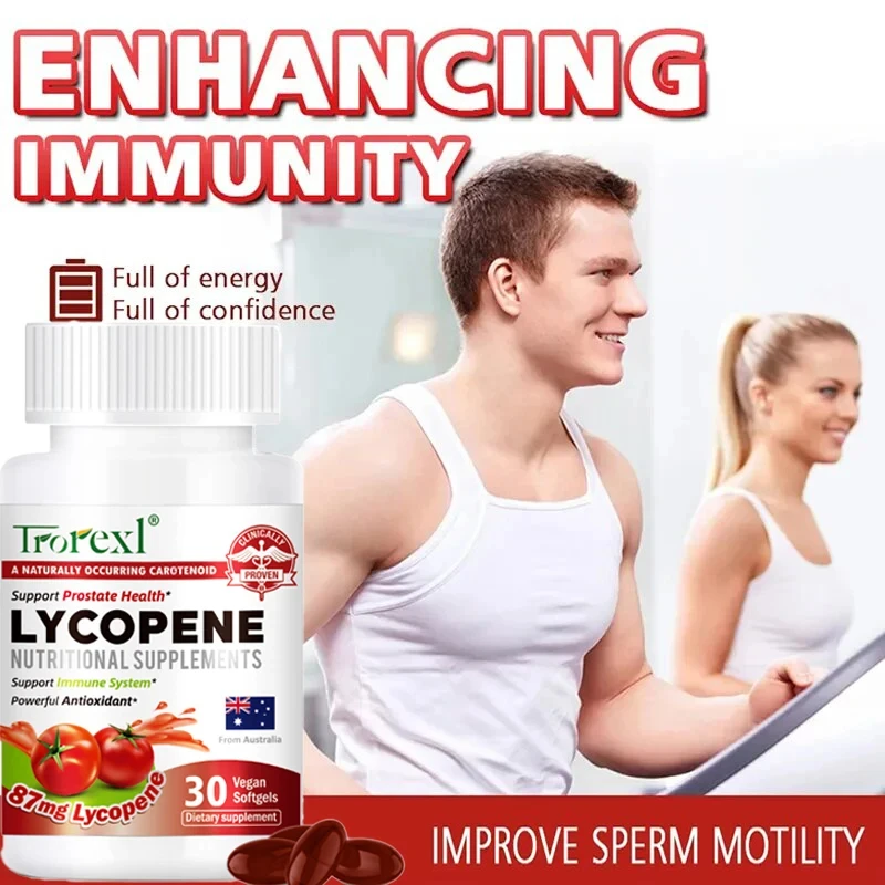 Lycopene Capsules Enhance Prostate Immunity, Urinary Tract Health