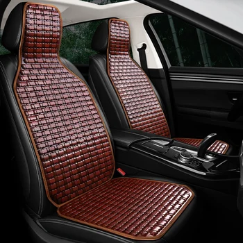 2024 new summer bamboo cushion comfortable and breathable bamboo sheet four seasons split car cushion set available sofa cushion