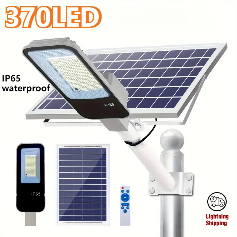 Outdoor Solar-Powered Street Light with Waterproof IP65 Solar Wall Light and Easy Installation - Durable Metal Construction