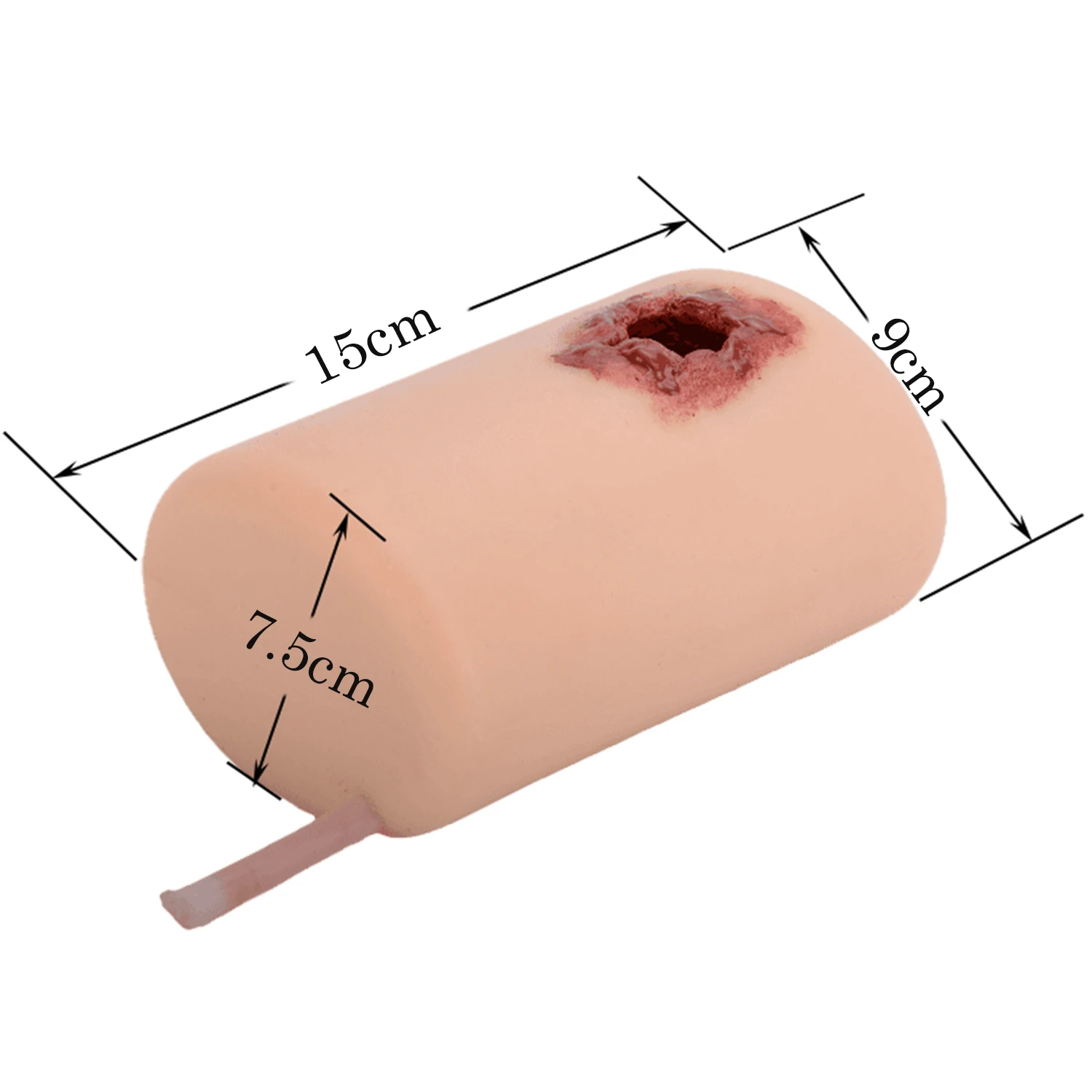 Delux Gunshot Bleeding Control Trainer Wound Pack Trainer Tactical Medical Practice Model for EMT/TCCC Course