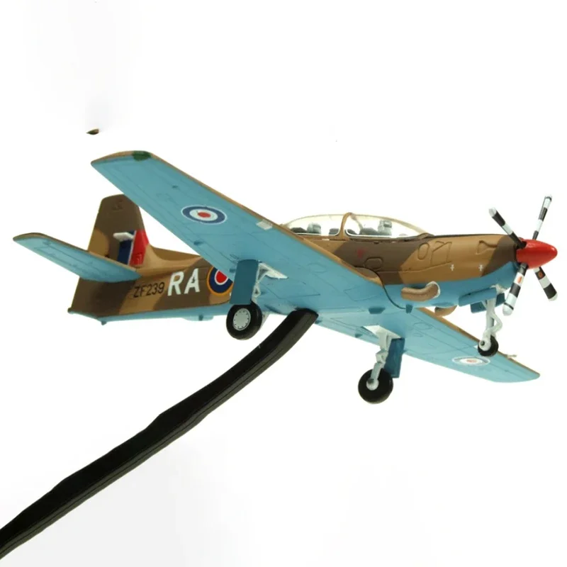 大人と男の子のための合金シミュレーションモデル,短いtucano t1raf,静的装飾,お土産ギフト,1:72スケール,av7227002