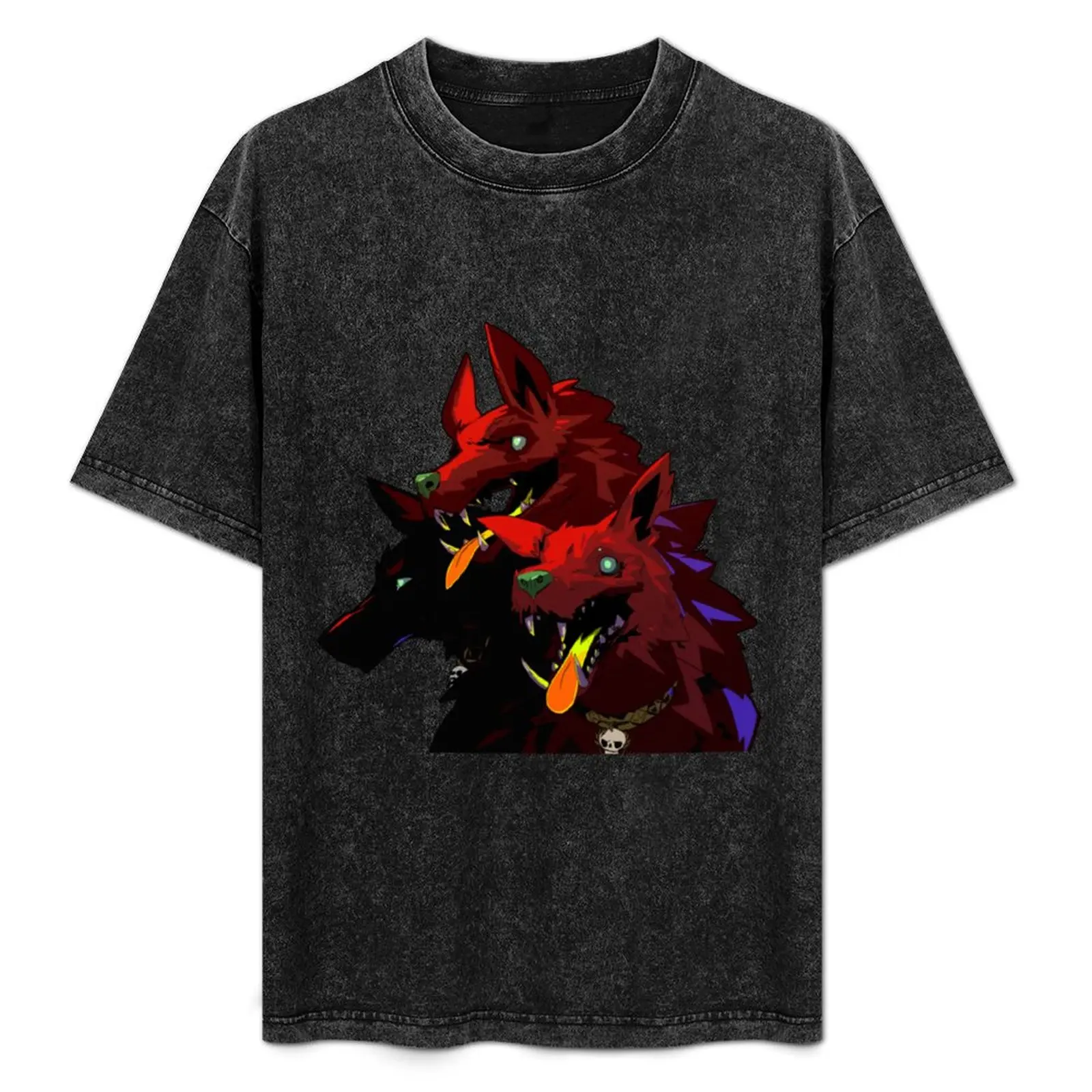 Hades Cerberus T-Shirt Casual Graphic Print Tee