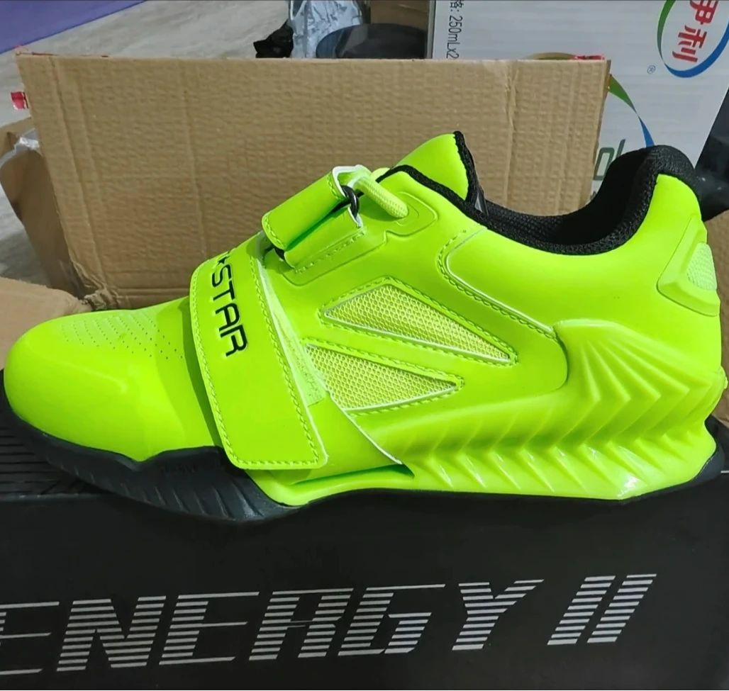 Original Brand Unisex Weight Lifting Training Shoe Comfortable Indoor Gym Shoe Professional Squat Hard Pull Shoes Couples