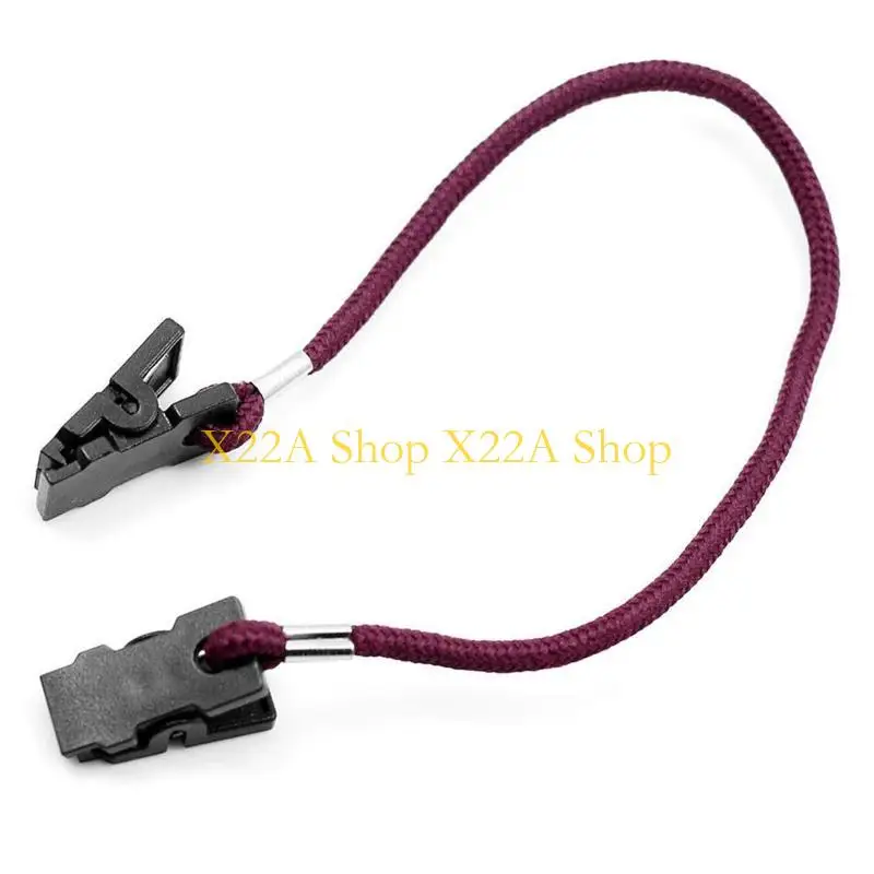 Unique 6x Outdoor Wind Coiled Cord Rope Strap Hat Clip Retainer Fishing Keeper
