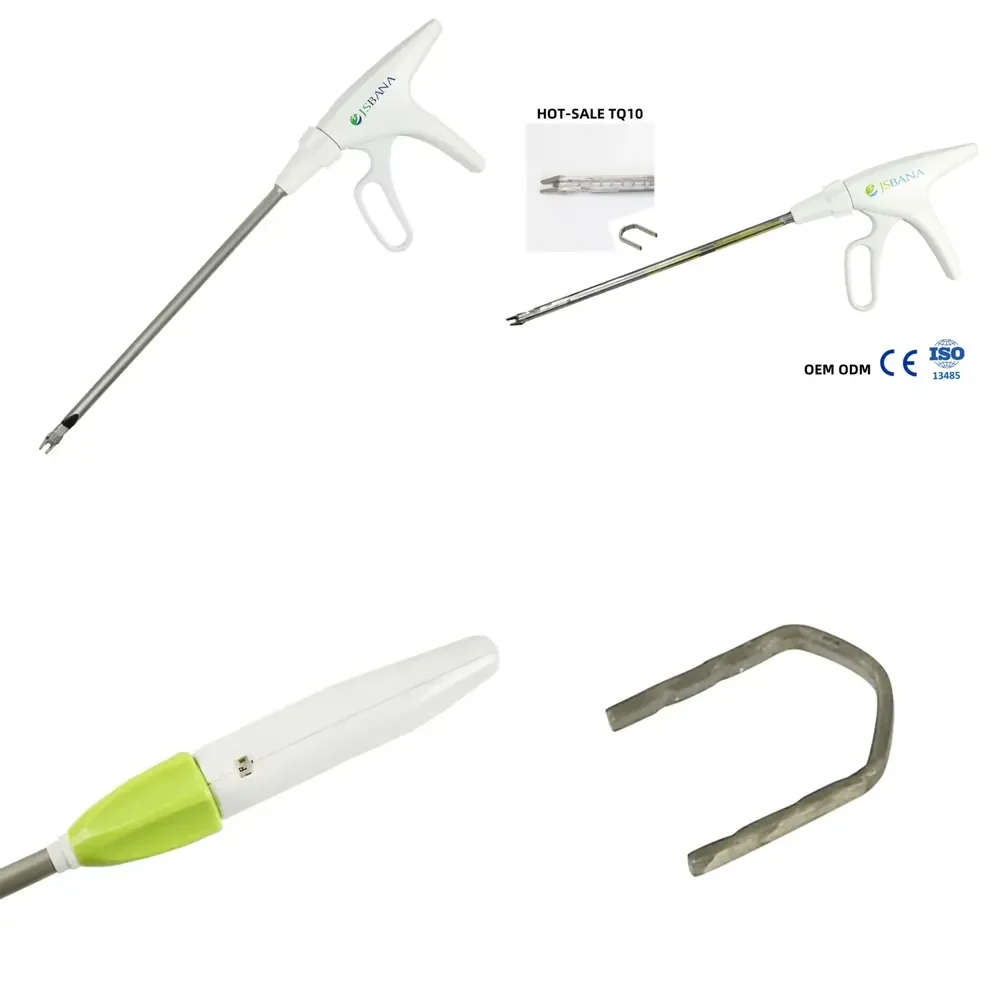 

2026 Disposable Titanium Clip Applier TQ5 - 5mm Endo Applicator with Integrated Counter for Procedures
