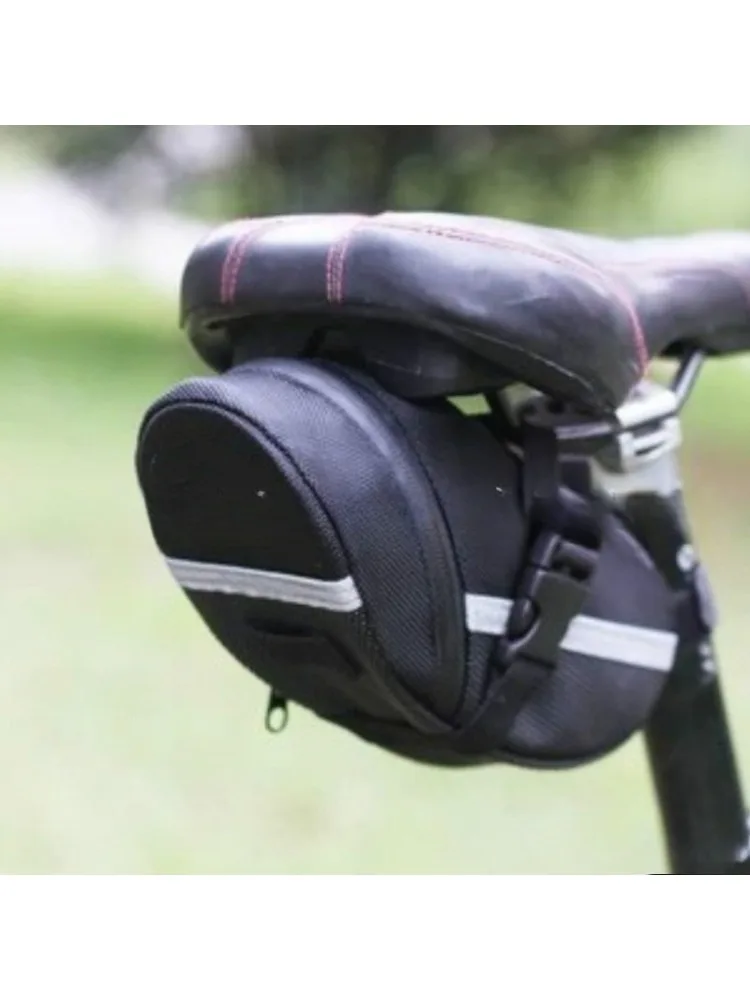 AliExpress NONE Waterproof Nylon Bicycle Bag Mountain Bike Saddle Bag Rear Seat Storage Pouch Outdoor Cycling Tool Accessories