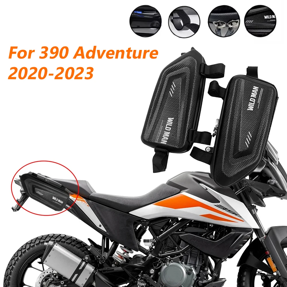 For KTM 390 Adventure 390 ADV 2020-2023 Motorcycles Chassis Truss Pouch Device Side Bag Waterproof Triangle Accessories