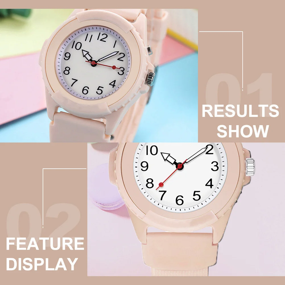 Digital Sports Watch Durable Tpu Strap Waterproof Luminous Wrist Watch Adjustable Band Outdoor Sports