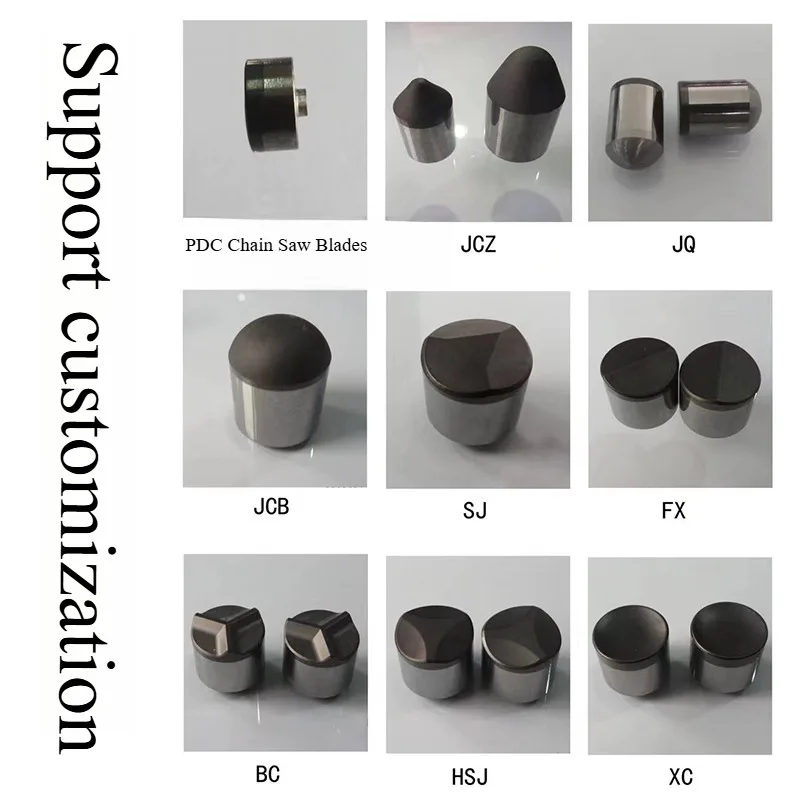 

Diamond composite PDC drill bit welding material petroleum sheet / sector sheet / triangle sheet