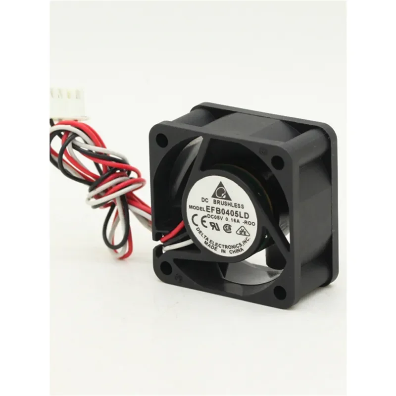 for EFB0405LD-ROO 4020 4cm 5V 0.16A Dual Ball Bearing Server Cooling Fan