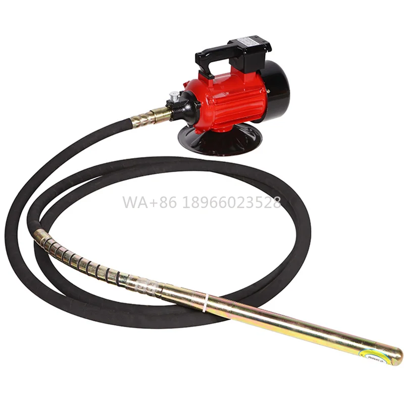 Length Rod Pipe Frame Type Road Concrete Vibrator Electric Cement Vibration Machine With Nee dle Shaft Insertion Vibration Stick
