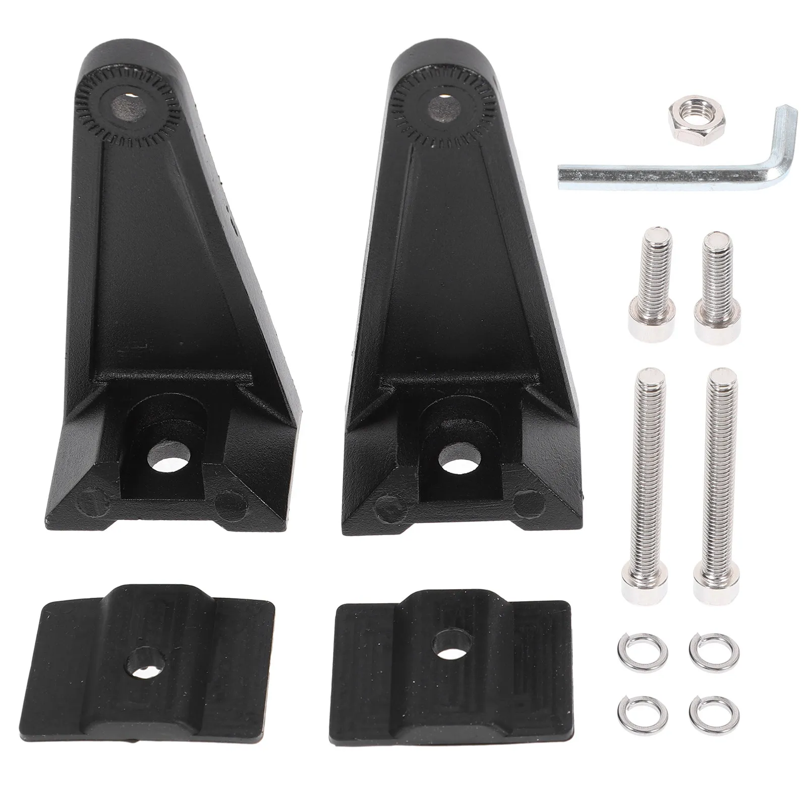 LED Bar Bracket for Truck Suv Side Mount Dual Fixing Options Adjustable Height Anti Scratch Anti Vibration Rubber Gaskets
