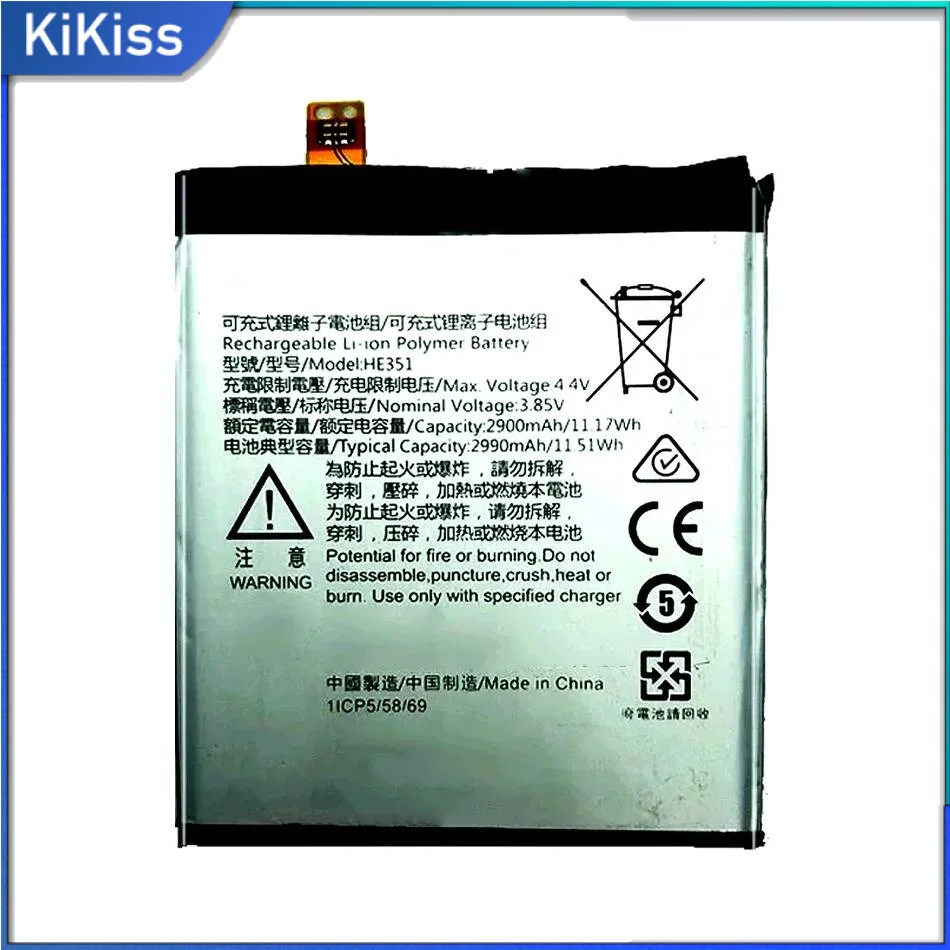 

Mobile Phone Battery HE351 2900mAh For Nokia 3.1, TA-1049, TA-1057, TA-1063, TA-1070, TA-1074