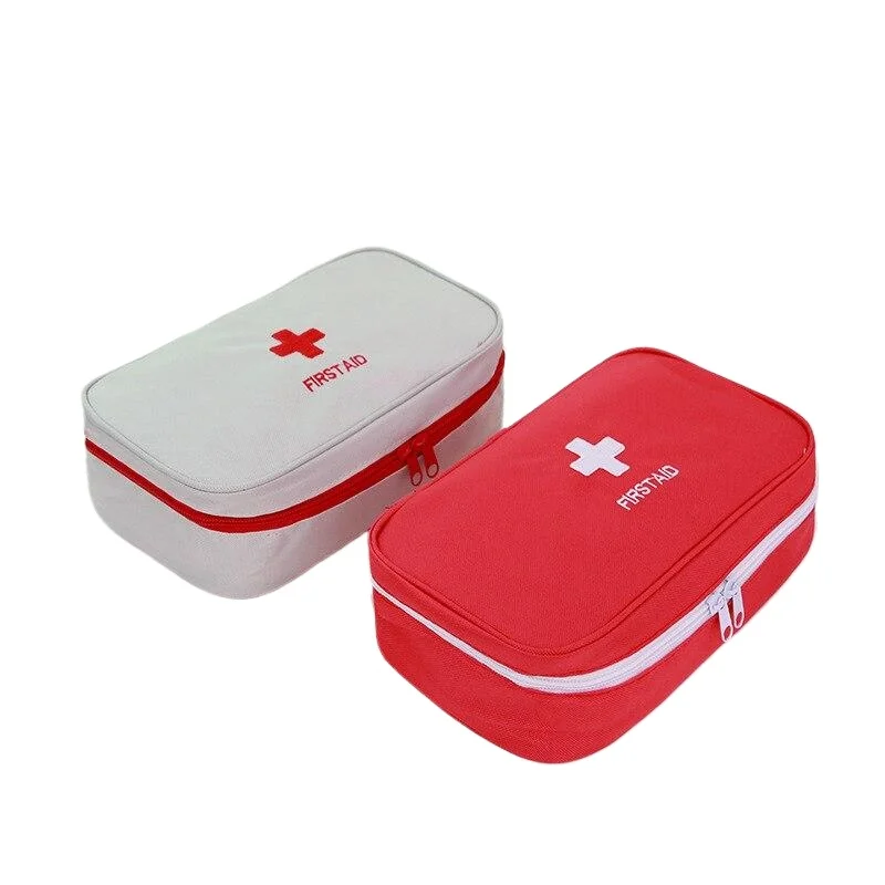 Outdoor Travel Car First Aid kit bag Home Small Medical Box Emergency Survival kit Organizer Bag Household