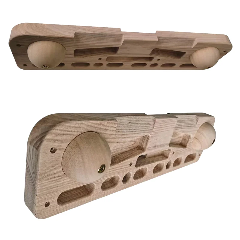 

1Set Wooden Training Board Sports Fitness Trainer Rock Climbing Trainer Equipment Wood Color