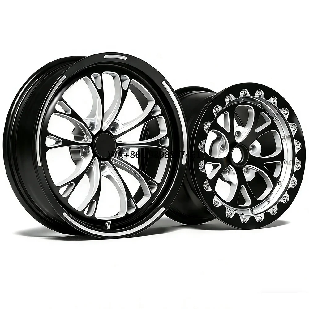 

Forged Beadlock Racing Wheels Custom 17x4 17x5 17x10 5x112 5x114.3 Staggered Setup Alloy Car Wheel Rims for Sports Car Upgrades