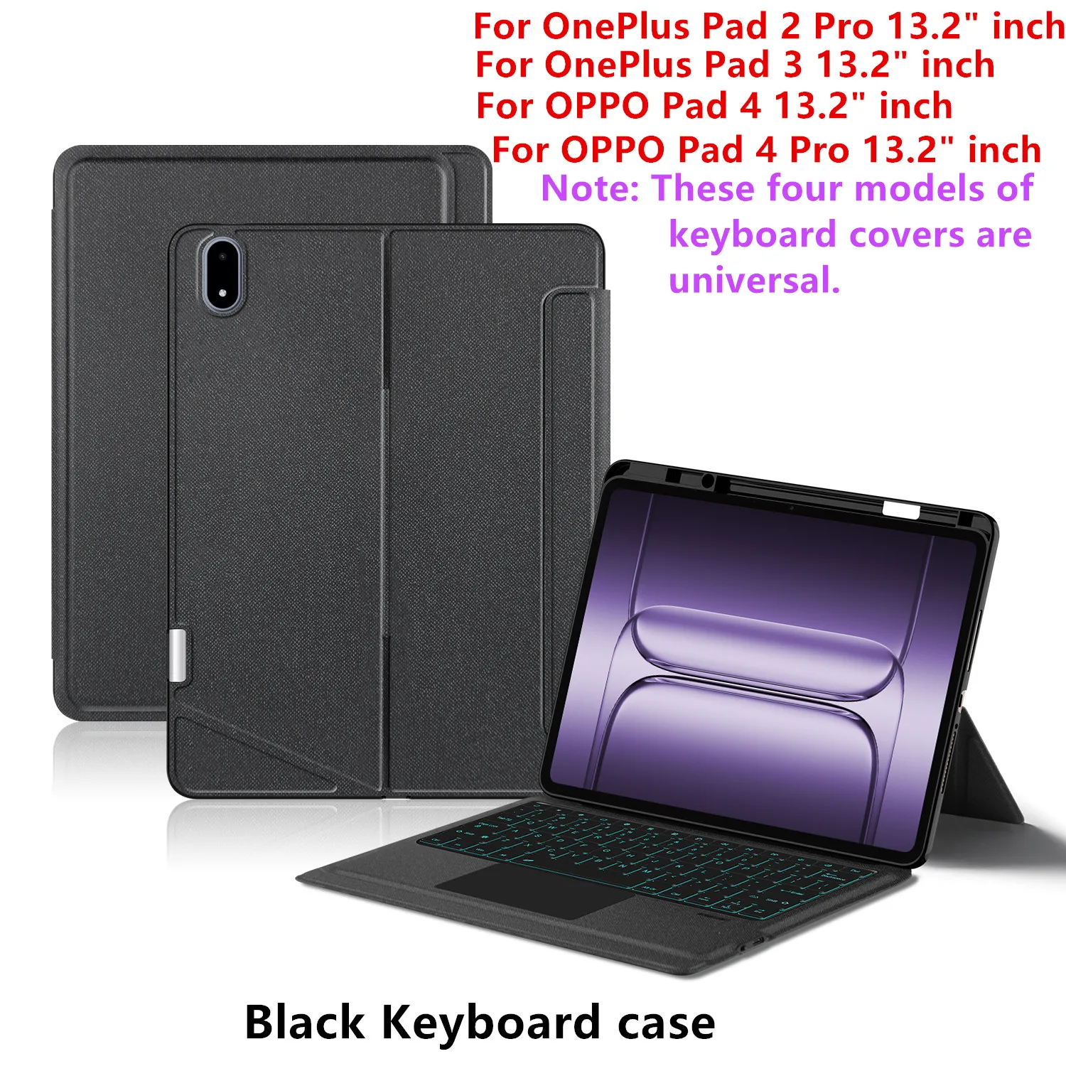 Magic Keyboard For OnePlus Pad 3 Case Backlight TouchPad Keyboard