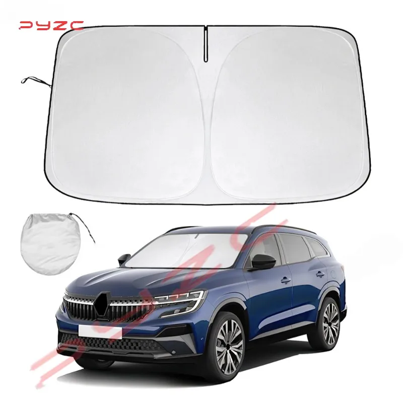 

Windshield Sun Shade for Renault Espace 2 3 4 5 2024-2005 E space Car Sunshade Cover Foldable Sun Visor Protector Blocks UV Rays