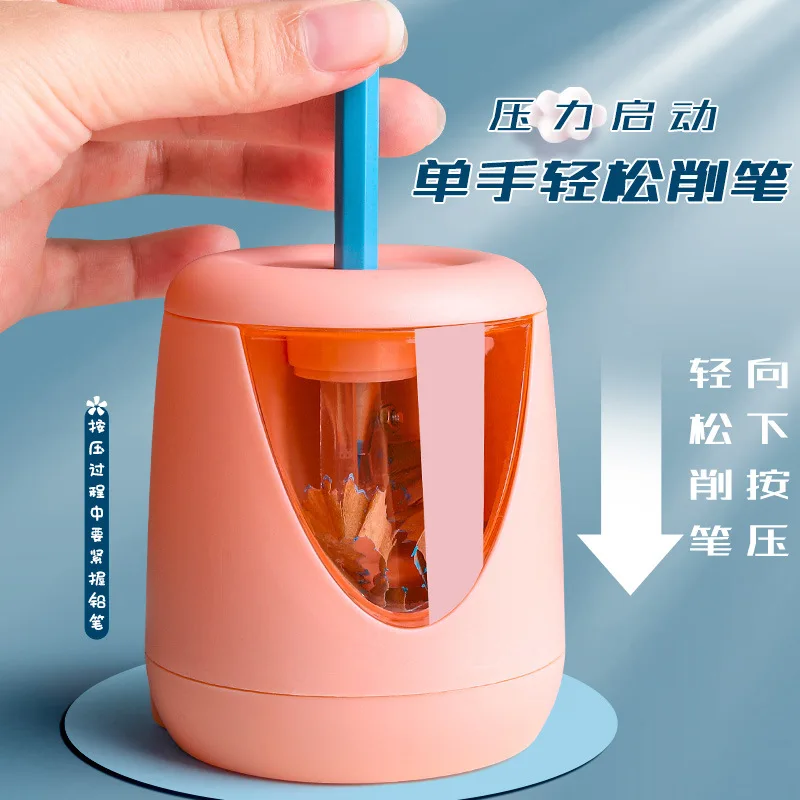 

Automatic Electric Pencil Sharpener Multi-function Heavy Duty Usb Mechanical School Primary Students Children Stationery Gift