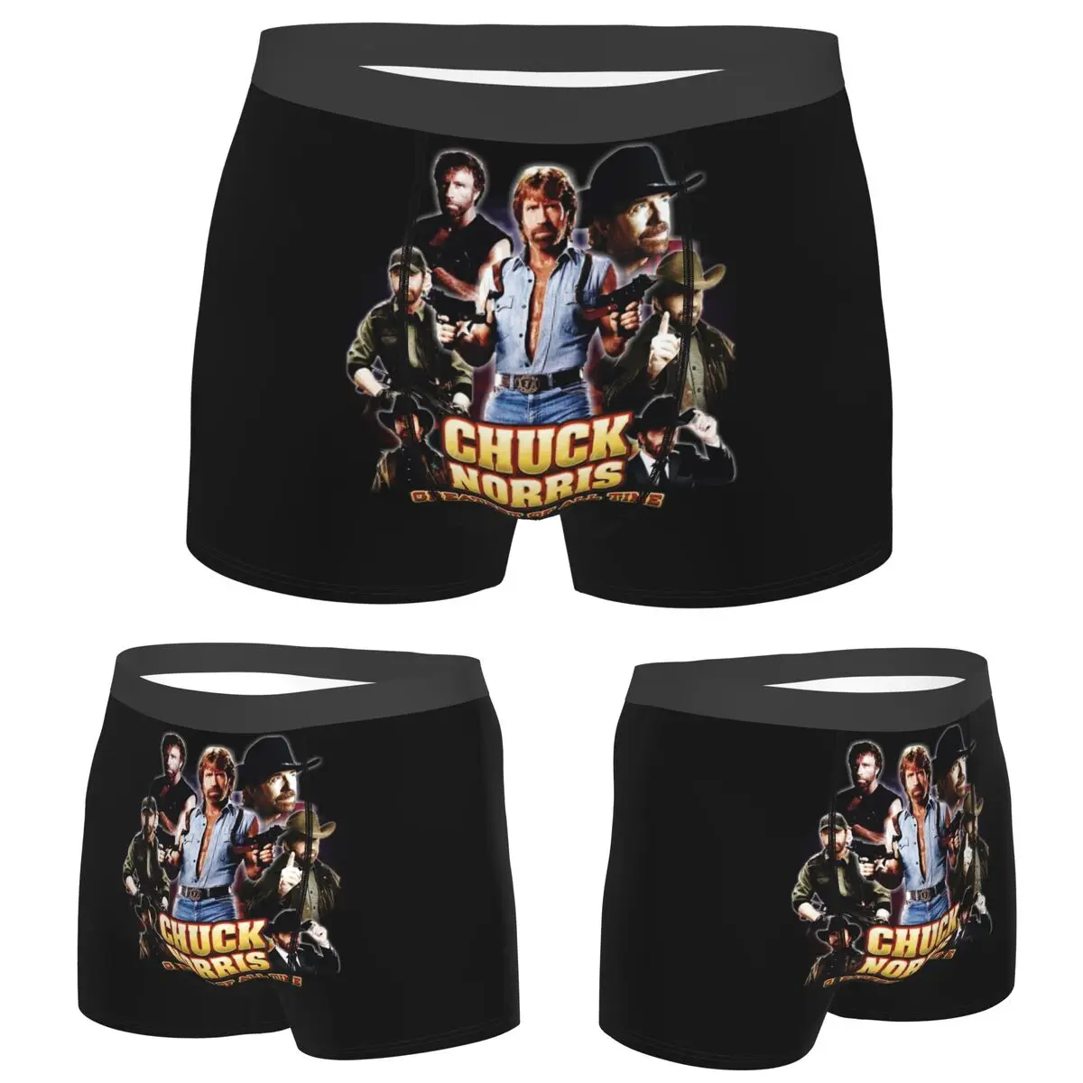 

Трусы-боксеры, шорты Chuck Norris GOA, мужские трусы, удобное нижнее белье для мужчин, подарки бойфренду