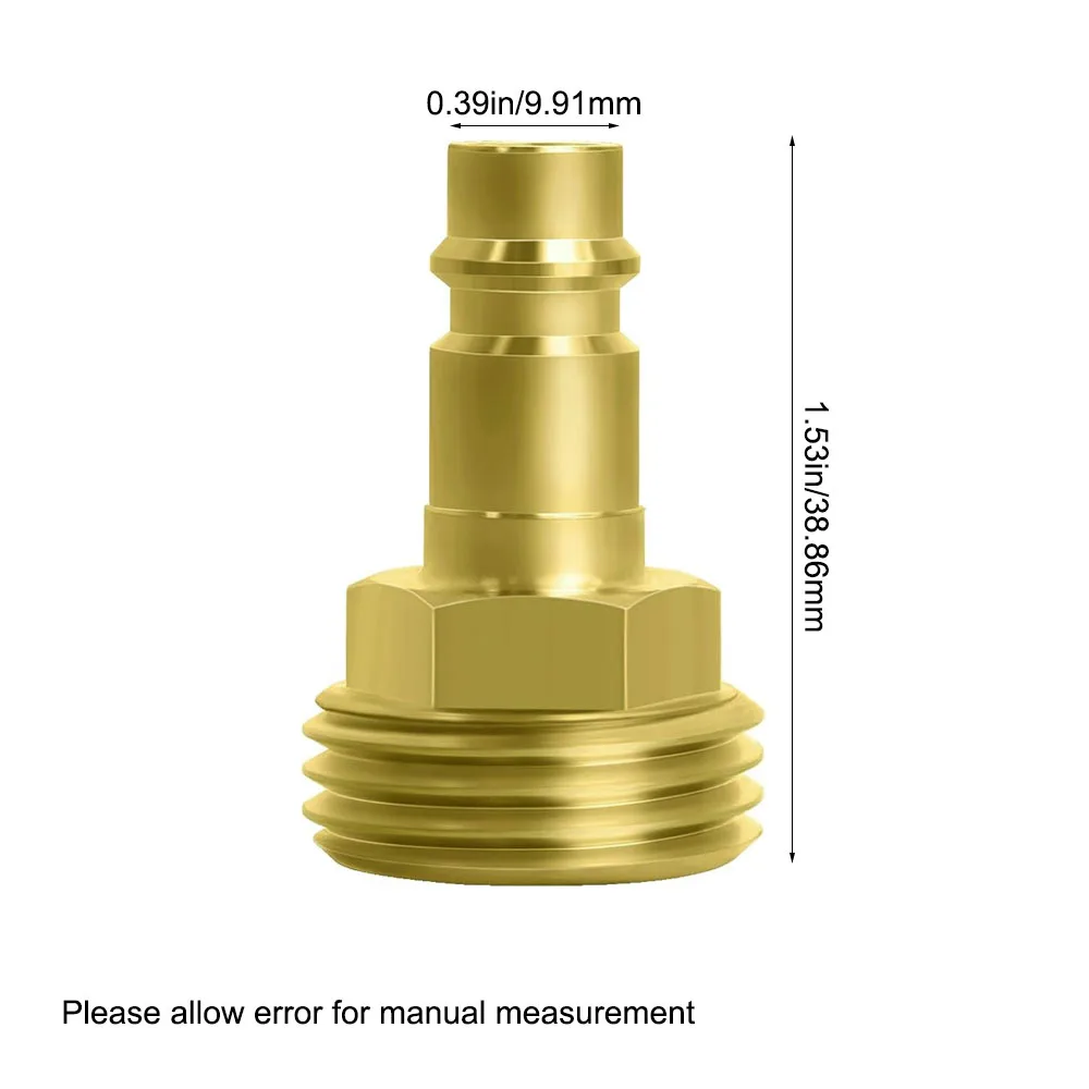 Quick Connector Hose Adapter Wear Proof Effortless Installation RV Water Hose Adapter Quick Connector Hose Adapt Replacement