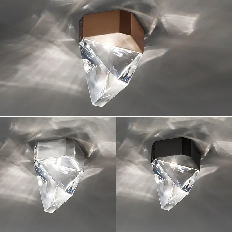Recessed, aisle, ceiling light, personality, crystal, foyer, corridor light, entrance, balcony, bedroom, Nordic, cloakroom, lamp