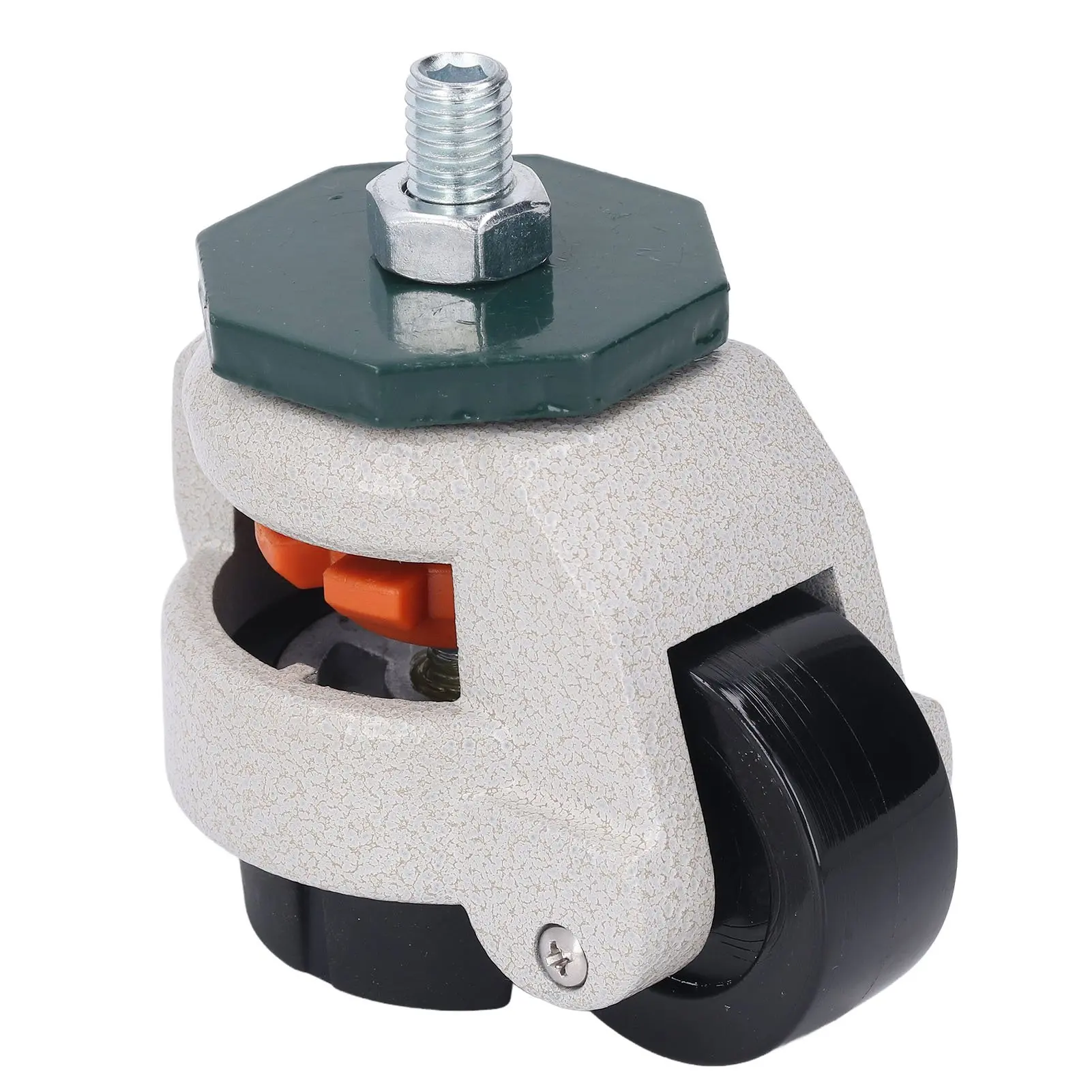 Leveling Stem Caster M12 Heavy Duty Adjustable with Ratchet Handle for Workbench Machine Equipment 51mm OD
