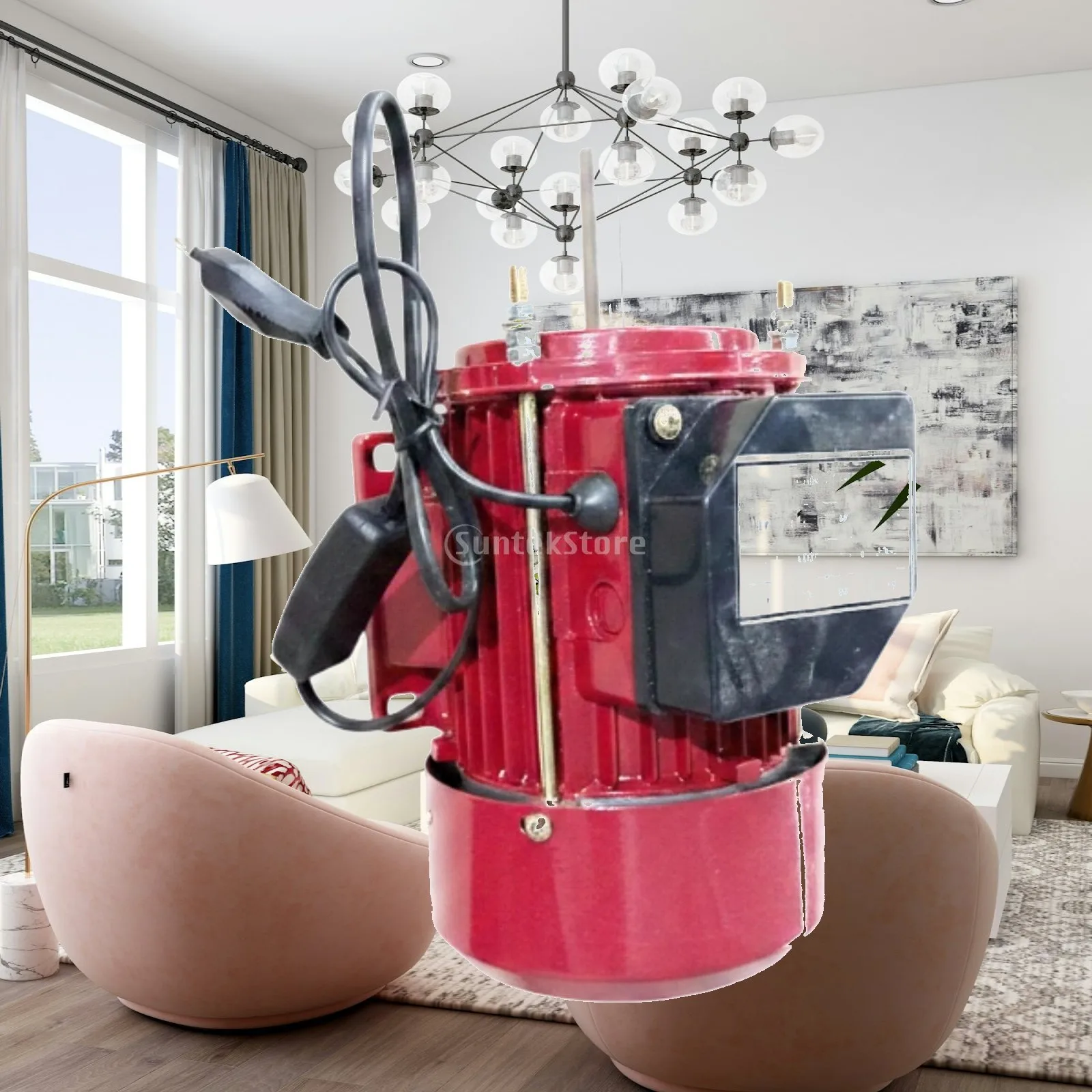 Low Noise Coconut Machine Motor with Copper Core Powerful Coconut Shaving Grater for Kitchen Shops
