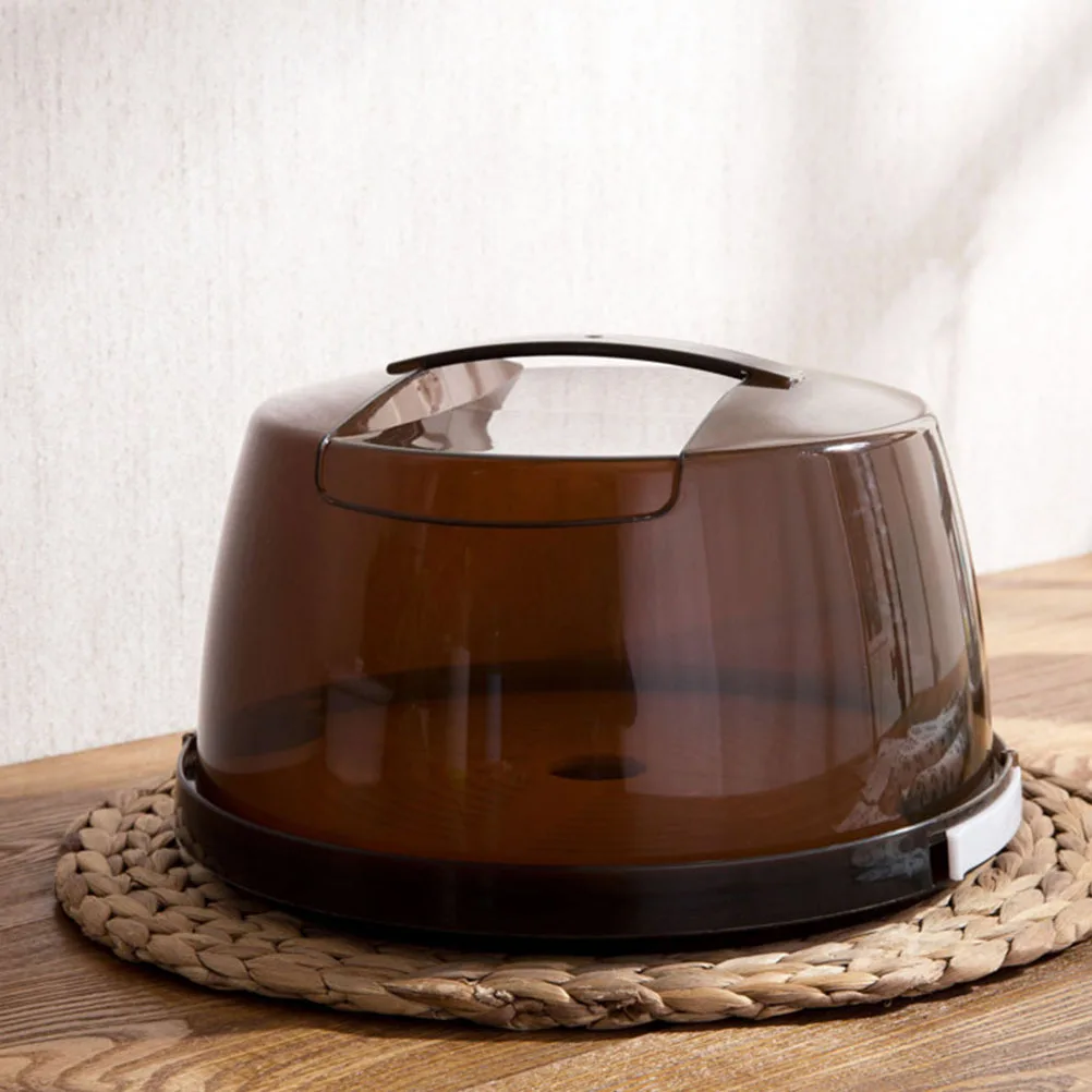 

1 Set Fresh-Keeping Cake Portable Coffee Color Baking Storage Container For Birthday Party Outdoor Banquet Cake Box Packing Box
