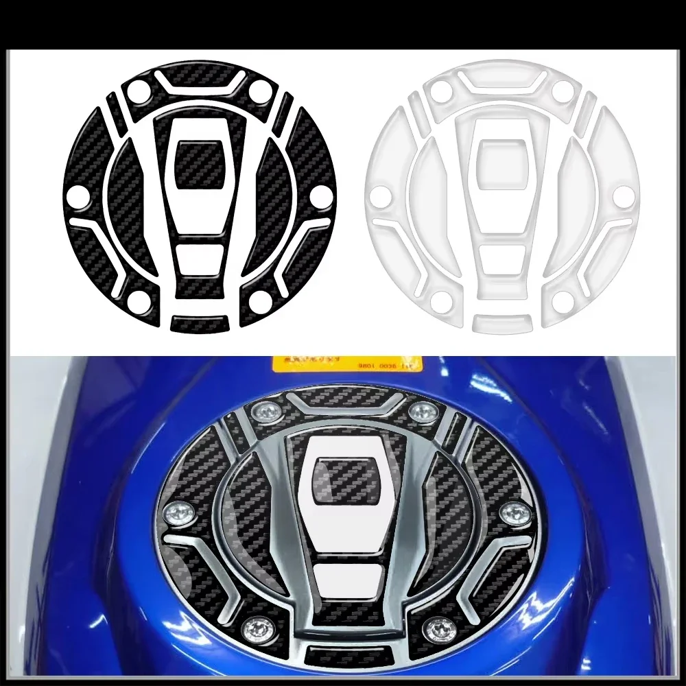 Transparent Motorcycle Fuel Cap Protection Sticker for BMW Keyless R1200GS R1250GS R1300GS Adventure