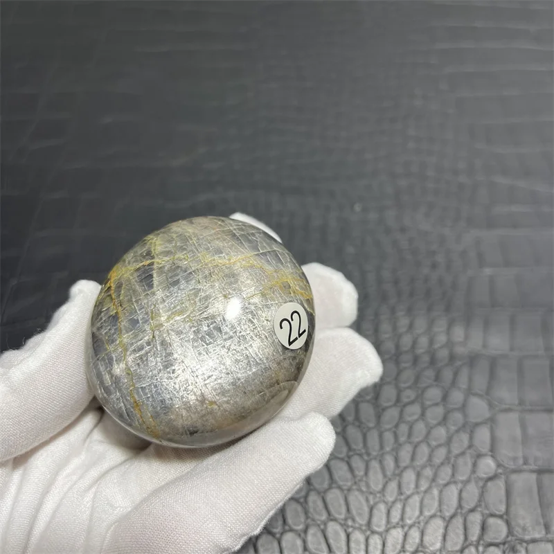 High Quality Natural Black Moonstone Palm Stone Tumbled Stones crystal healing Reiki