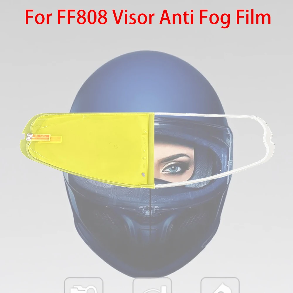 

FF808 Helmet Visor Film Anti Fog For LS2 FF808 Lens Anti Fog Film Motorcycle Helmet Accessories