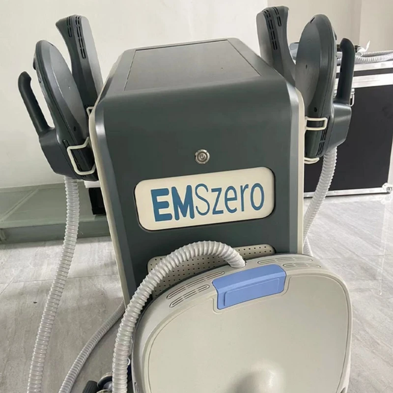 EMSZERO 4 Handles 15 Teslas Muscle Building Loss Weight Electromagnetic Coil With Radiofrequency Fat Burning Emszero Machine