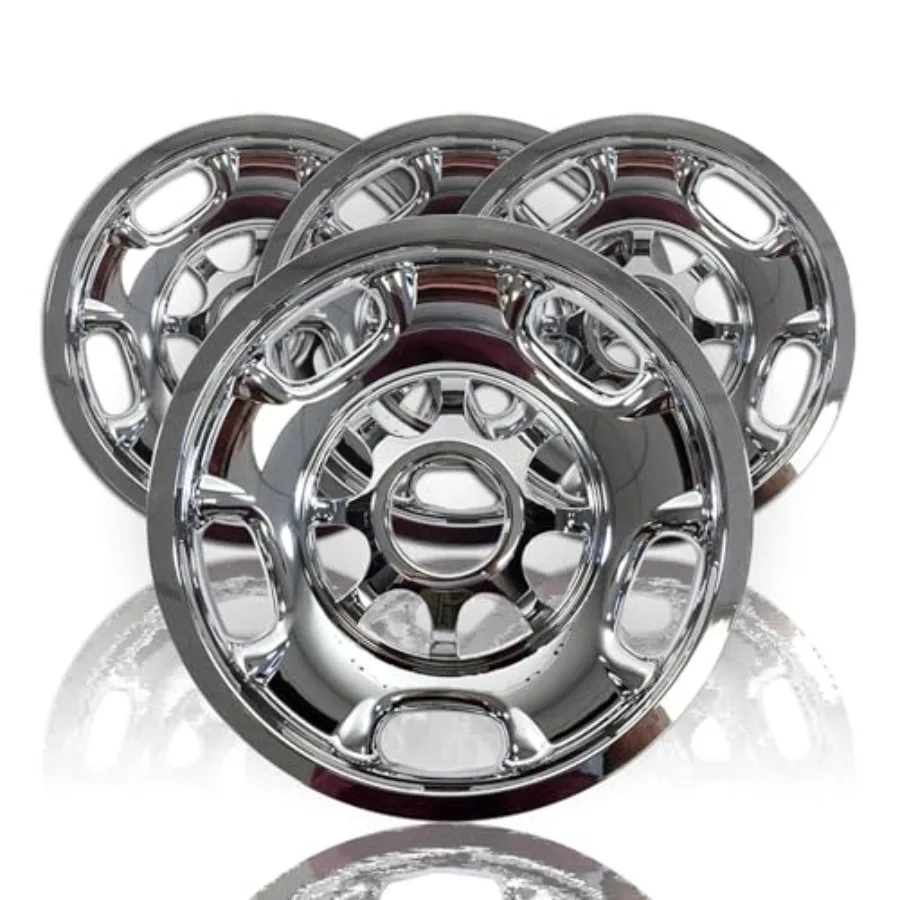 

4 17 8 Lug for Chrome Skins Covers hubcaps for Chevy for Silverado 2500 3500 HD hubcaps for Chevy Silverado dually 17inch for C