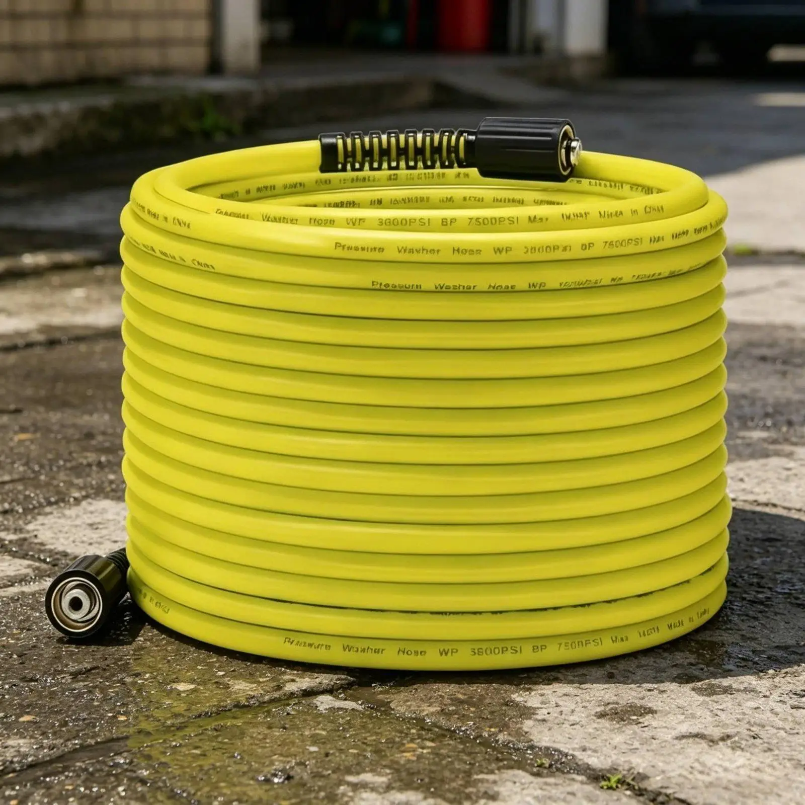 Quick Connect Hose Heavy Duty High Pressure Hose for Driveway Cleaning