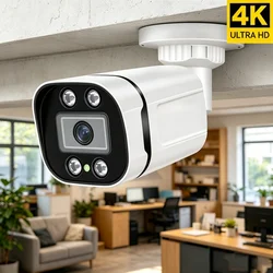 4K 8MP Video Surveillance Camera Ip Onvif Audio 12V 4MP/5MP/8MP Night Vision Bullet WaterProof security camera