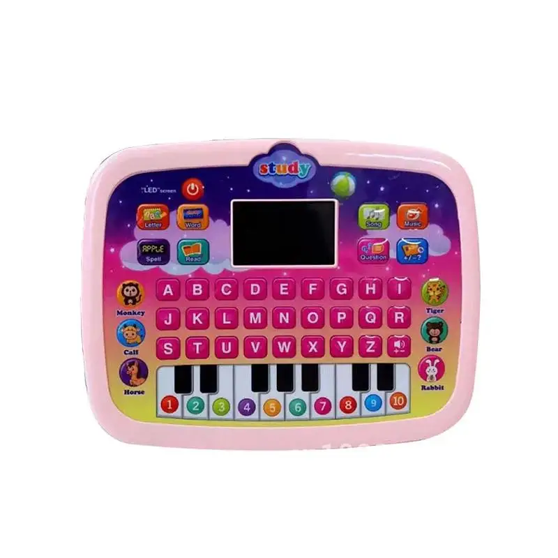 Led Tablet Learning Machine Toy Kids English Early Multiple Education For Gift Story Machine Childern Intelligent Functions