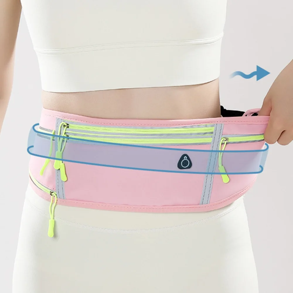 

With Bottle Bag Running Waist Bags Lightweight Multi-function Marathon Running Bag Waterproof Case Sports Phone Bag