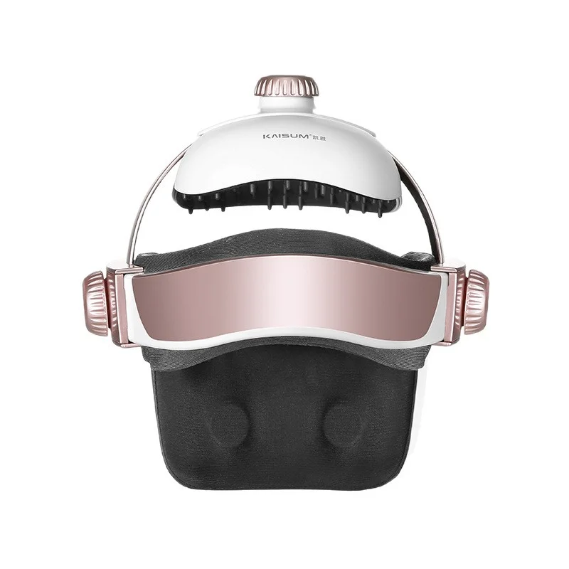 Brain Therapy Transcranial Magnetic Stimulation Rtms for Therapy Dual Vibration Electric Head Massager view 2