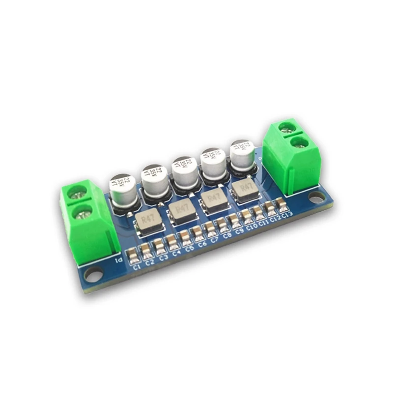 DC 0-35V Power Filter Module Low-Pass Filter Module Voltage Regulator Module DCR High Current Voltage Regulator Module