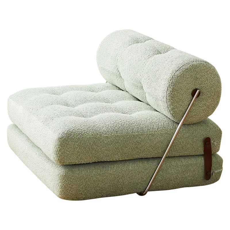 

Taji sofa dual-purpose folding single seat living room leisure chair chenille velvet module lazy sofa bed home