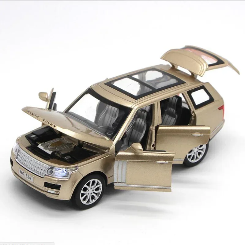 هالولو 1:32 لاند روفر رينج روفر SUV سبيكة سيارة نموذج ضوء الصوت لعبة سيارة سيارة معدنية نموذج الصبي لعبة هدايا الأطفال A265 مصغرة