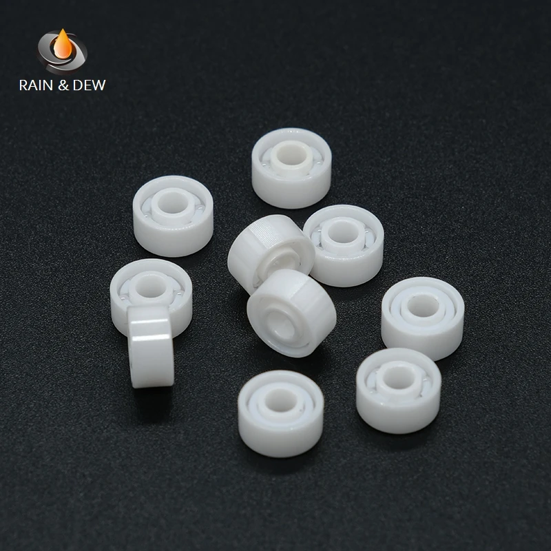 1Pcs  3x8x3mm  693W3  Full Ceramic Bearing  ABEC-9 693 Full Ceramic ZrO2 Ball Bearing