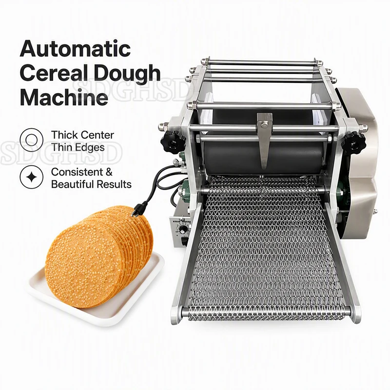 High Quality Automatic Home Small Press Fully Automatic Chapati Corn Tortilla Making Machine