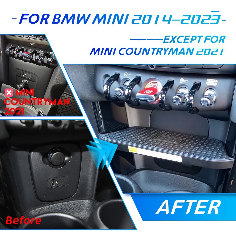 MOCENDO Auto-Zubehör Kabelloses Ladegerät für BMW MINI F55/F56/F57 2014-2023 Accesorios Para Auto – Detail 14